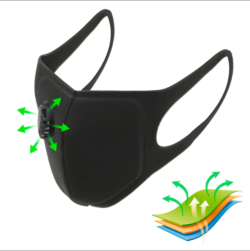 Pm2.5 Filter Insert - Maschera Facciale Unisex 1/5pz con Filtro
