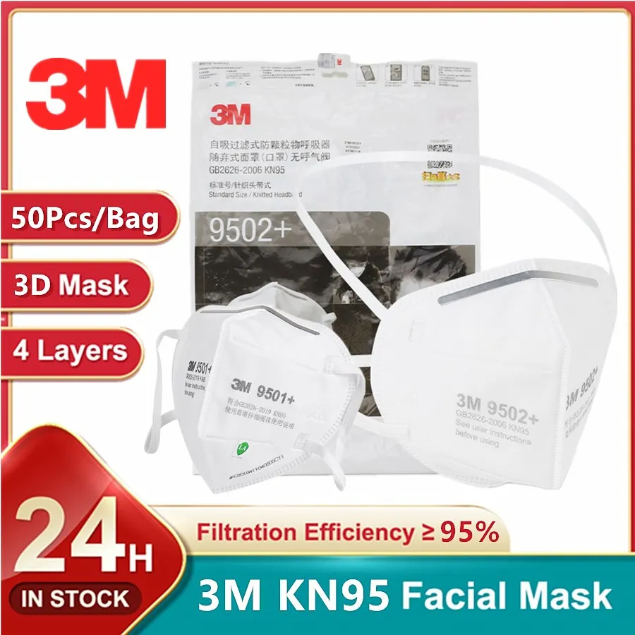 3M KN95 Maschera per il viso 9 - 3M Mask 9502+ recensione e prezzo